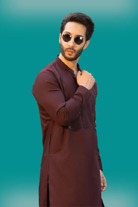 Deep Burgundy Surprize Poly-Viscose