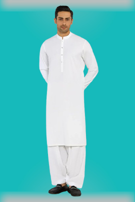 Off White Boski Shalwar Kameez